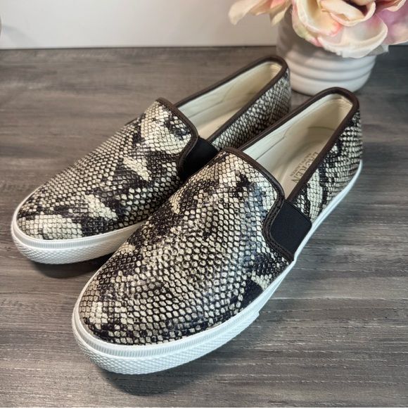 Lauren Ralph Lauren Shoes - Lauren Ralph Lauren Jinny Snakeskin Slip On Sneakers size 10 IMMACULATE
